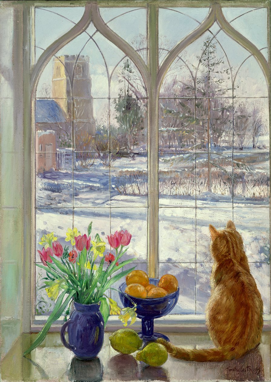 雪影和猫 作者 蒂莫西·伊斯顿