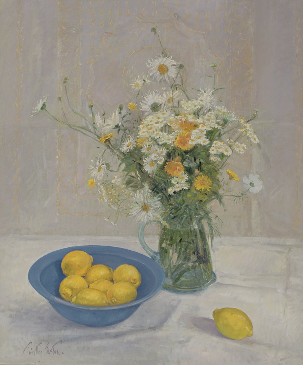Summer Daisies and Lemons，1990 作者 蒂莫西·伊斯顿