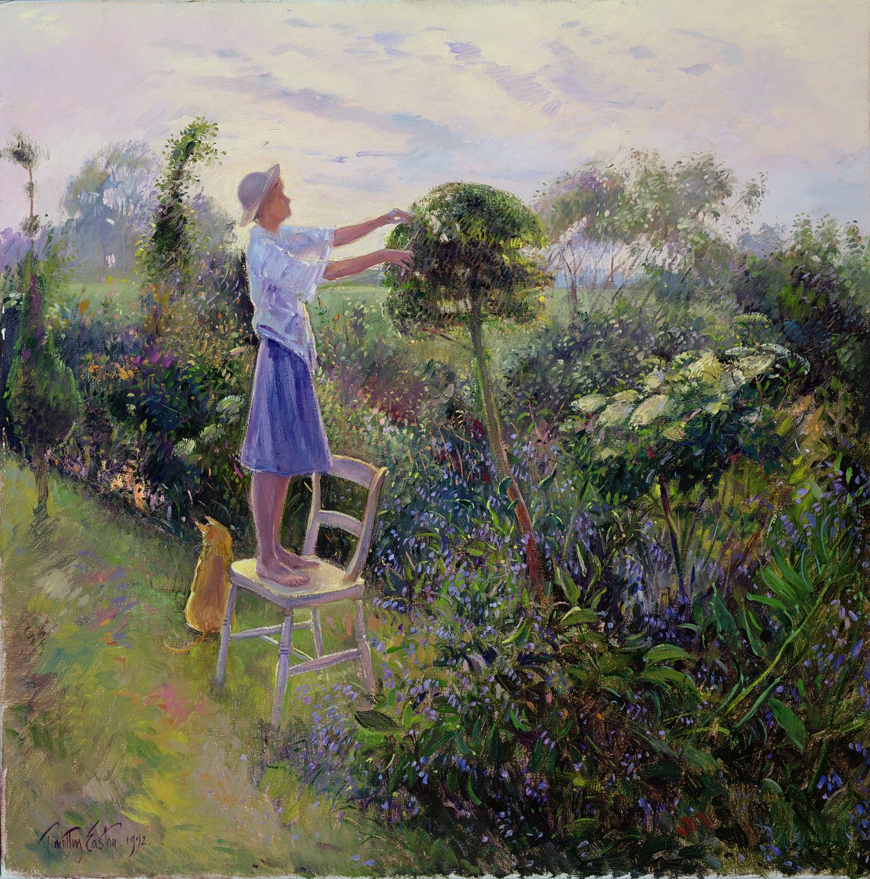 日落修剪，1992年 作者 蒂莫西·伊斯顿