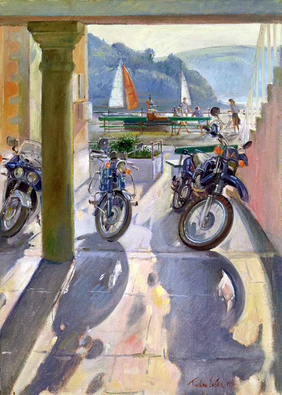 车轮与帆船，1991 作者 蒂莫西·伊斯顿
