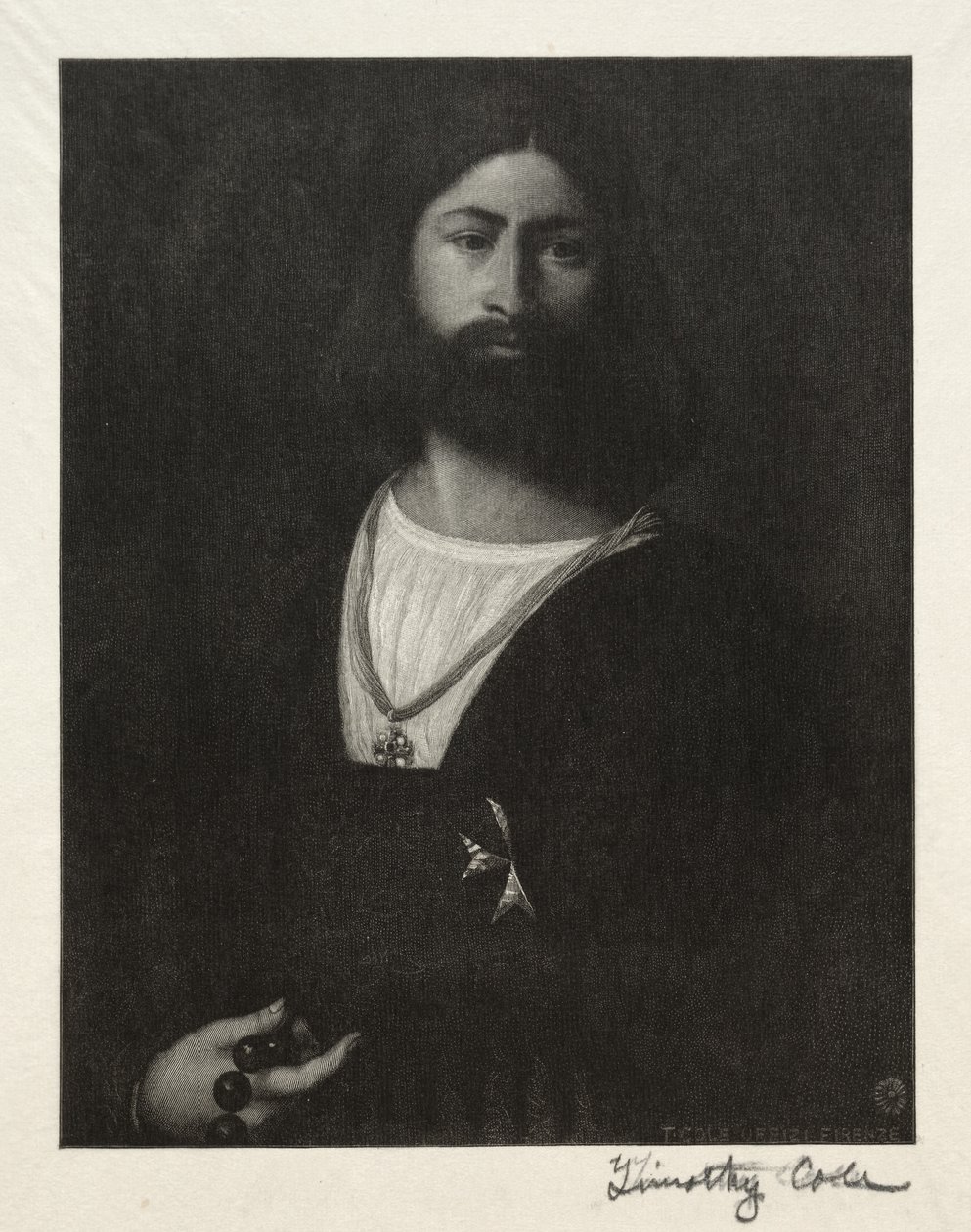 古老的意大利大师：马耳他骑士，1888-1892年。 作者 蒂莫西·科尔