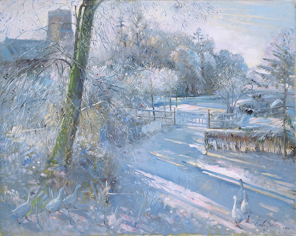 白霜早晨，1996年 作者 蒂莫西·伊斯顿