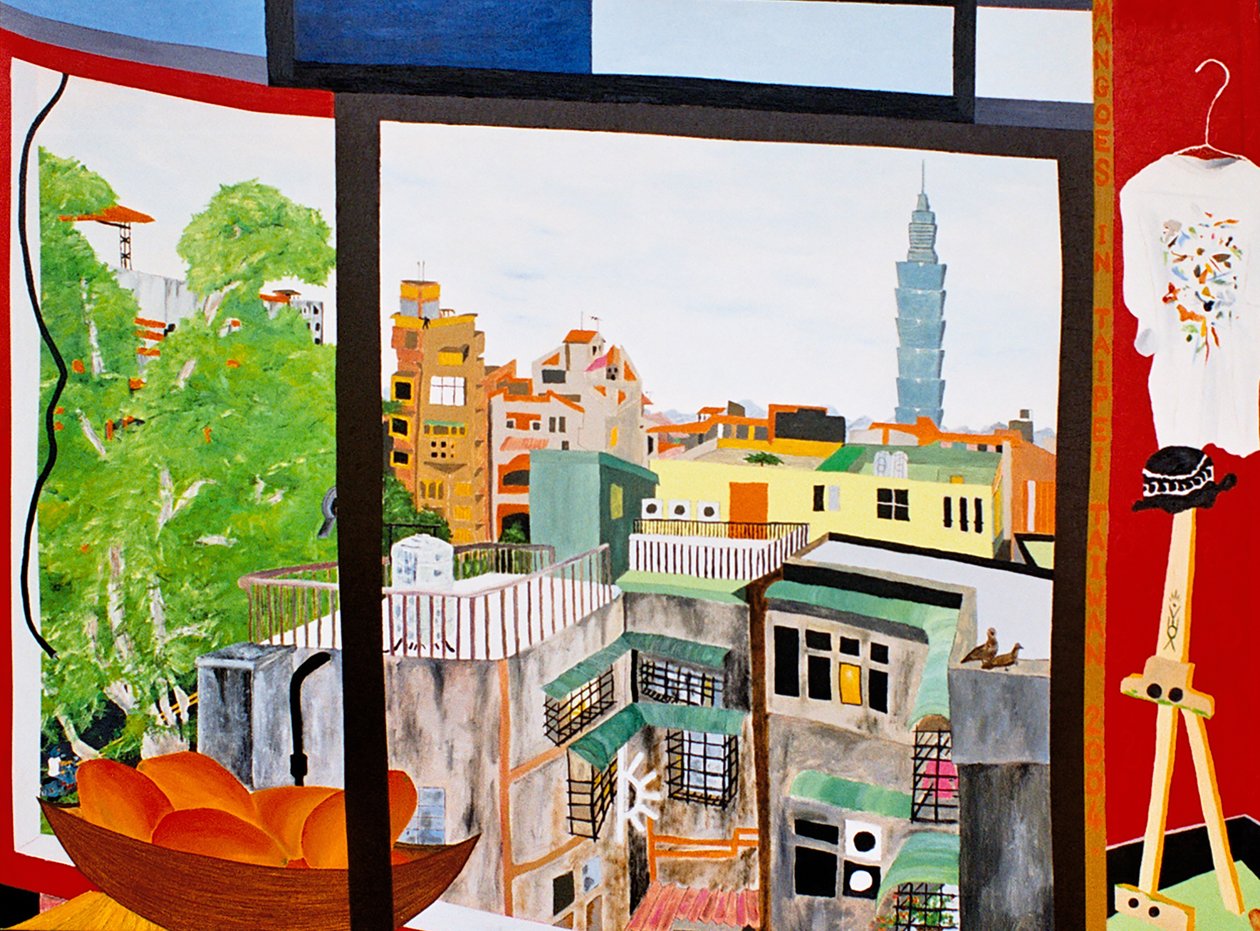 Mangoes in Taipei, Taiwan, 2005, oil on canvas 作者 蒂莫西·内森·乔尔