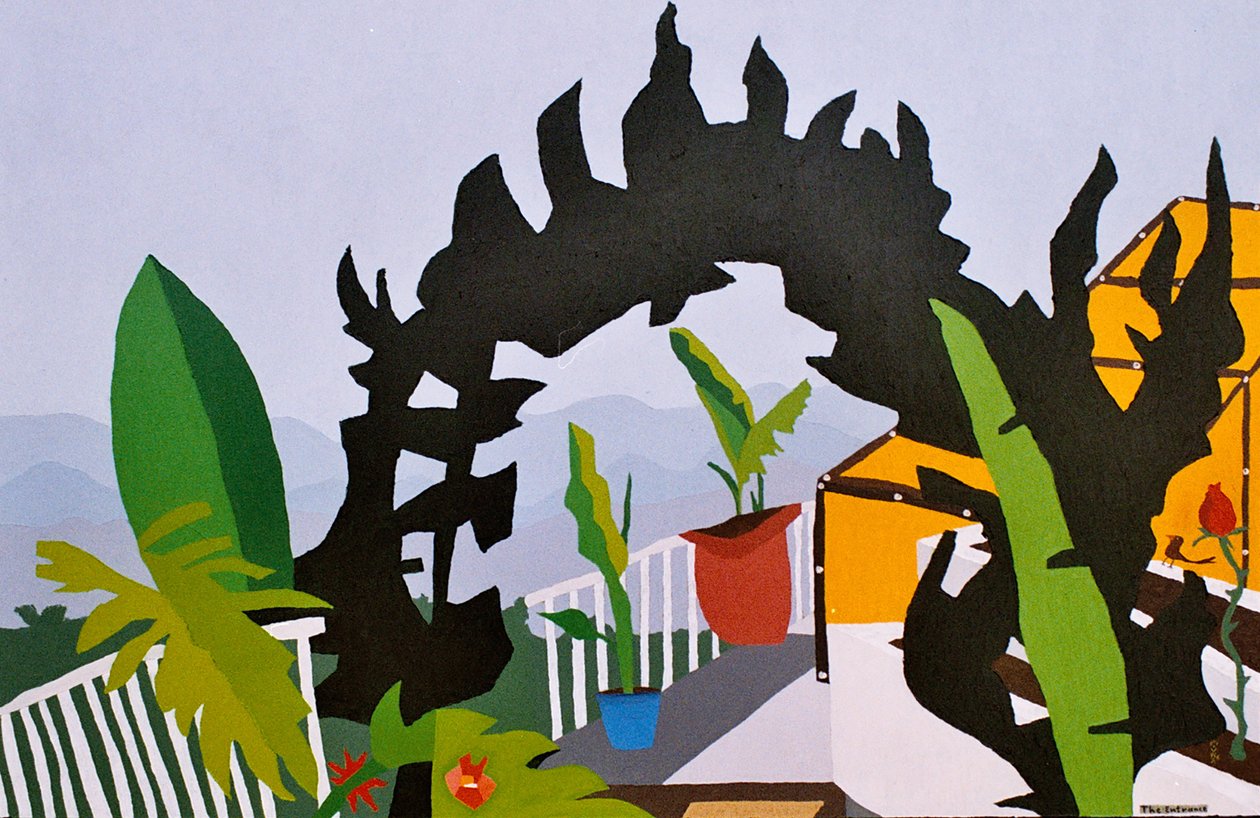 入口》，2006年，布面油画 作者 蒂莫西·内森·乔尔