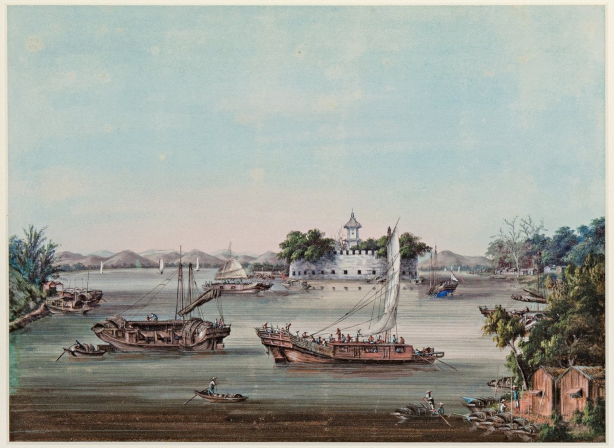 Dahuangjiao Fort, Pearl River 作者 廷夸