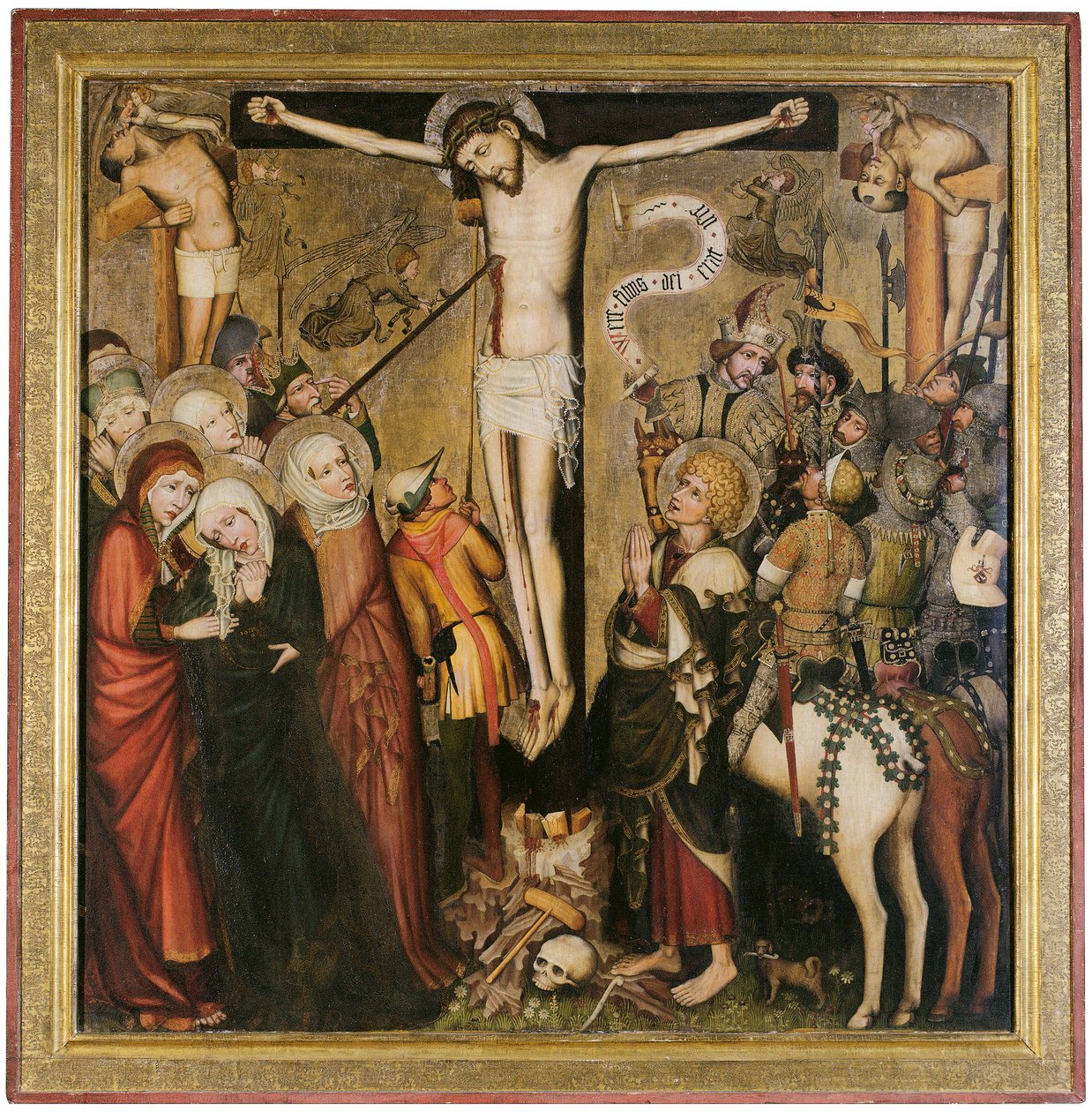 基督受难（"Wilten Crucifixion") 作者 蒂罗尔画家