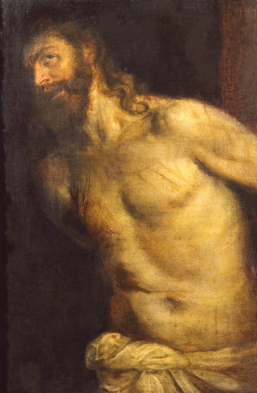 Christ Flagellated，c.1560 作者 蒂齐亚诺·韦切利（Tiziano Vecelli）