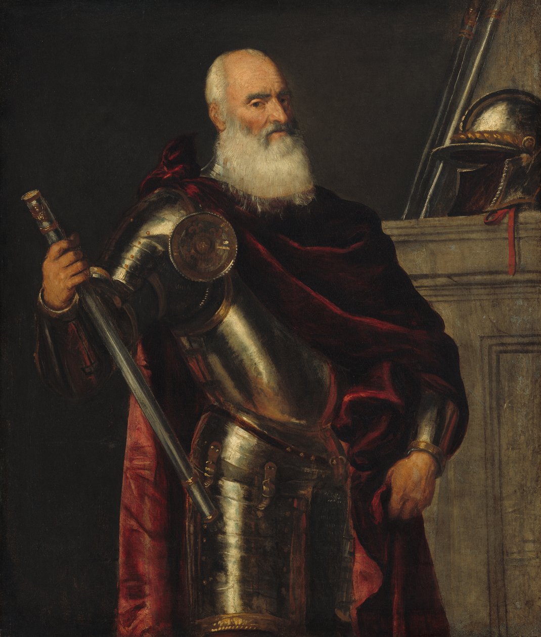 Vincenzo Cappello的肖像（1469-1541） 作者 蒂齐亚诺·韦切利（Tiziano Vecelli）