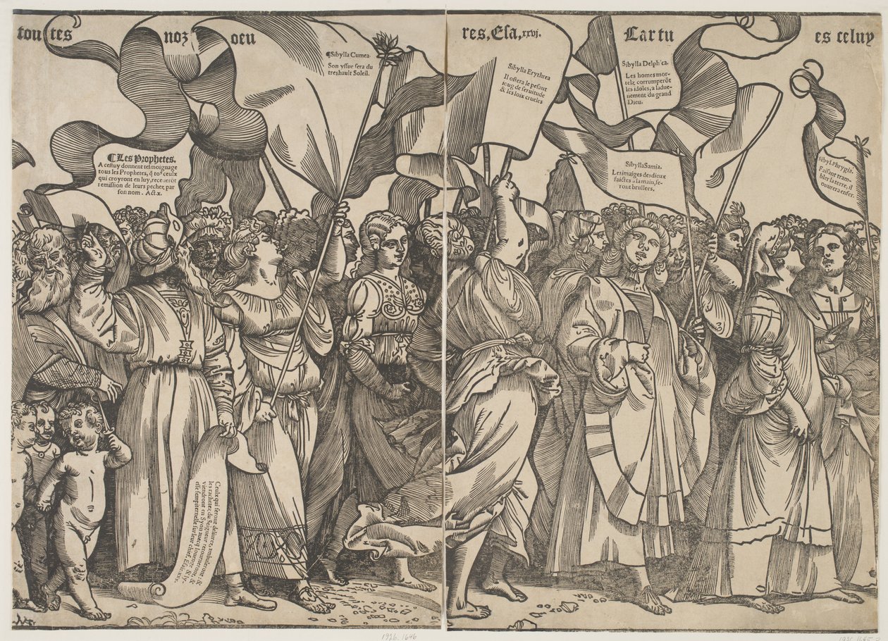 先知II，c.1511 作者 蒂齐亚诺·韦切利（Tiziano Vecelli）