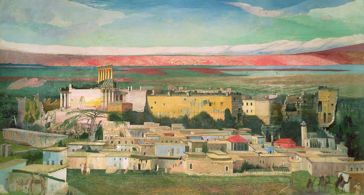 巴勒贝克，1906年 作者 Tivadar Kosztka Csontvary