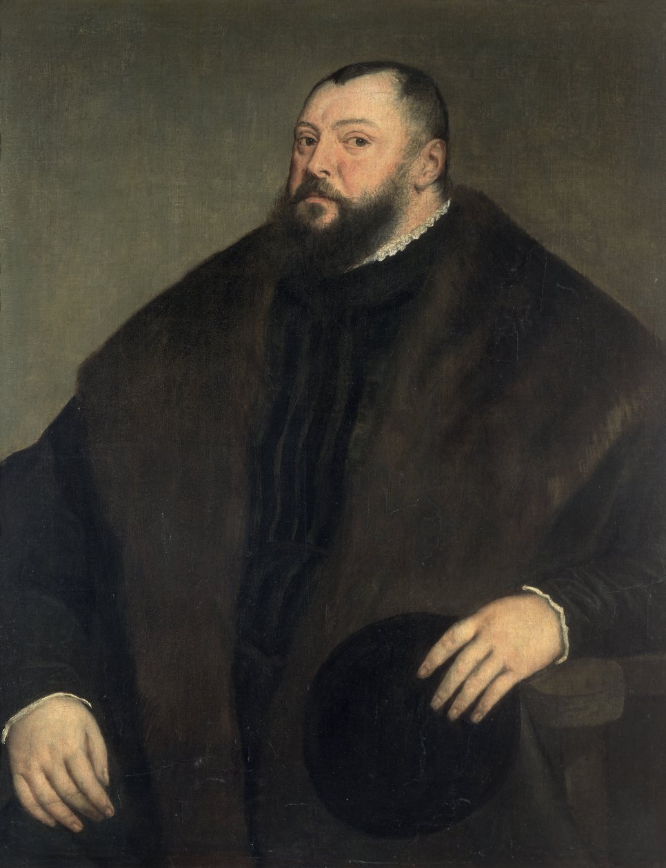 萨克森的选民Johann Freidrich（1503-54），1550-51 作者 蒂齐亚诺·韦切利（Tiziano Vecelli）
