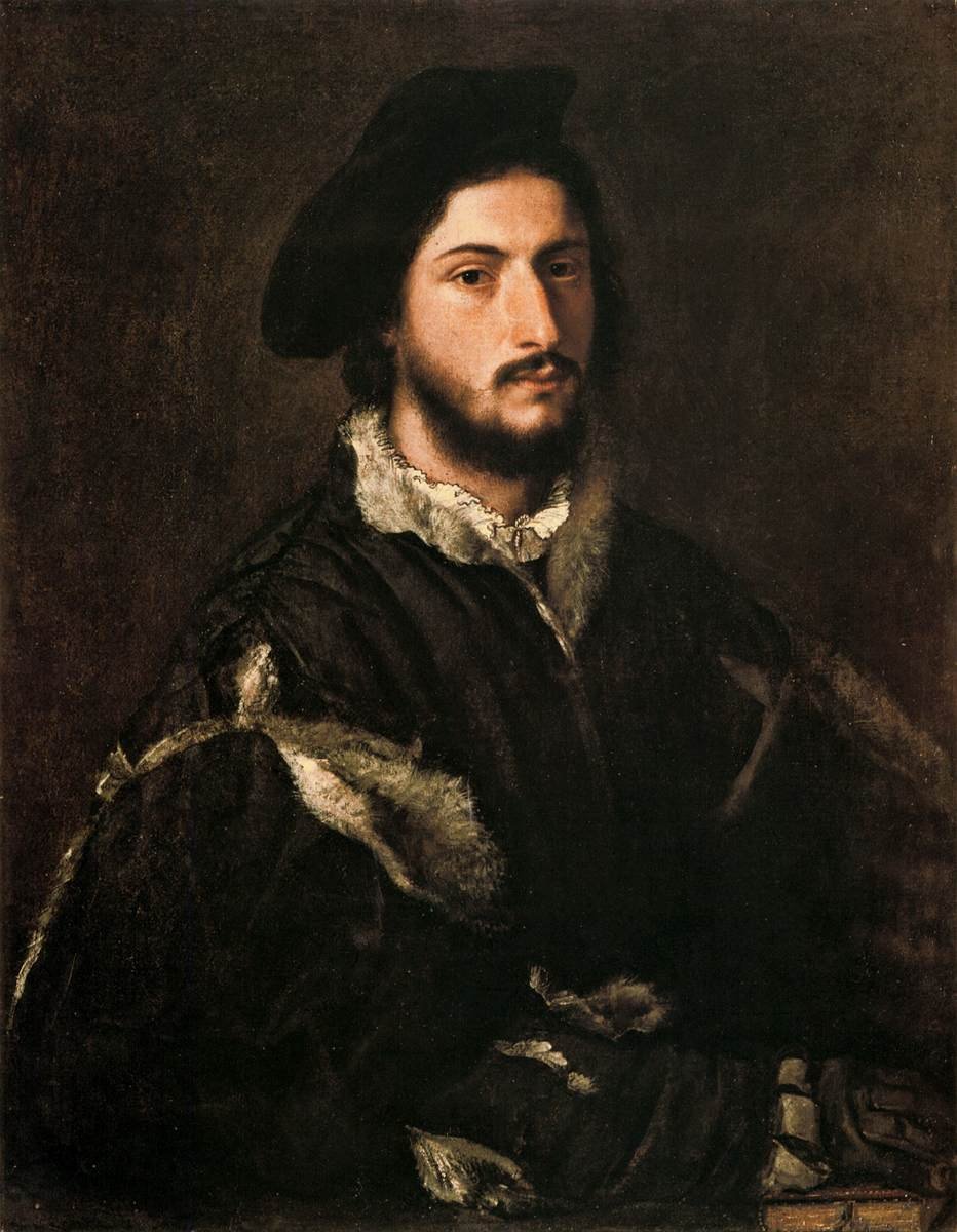 Vicenzo Mosti的肖像 作者 蒂齐亚诺·韦切利（Tiziano Vecelli）