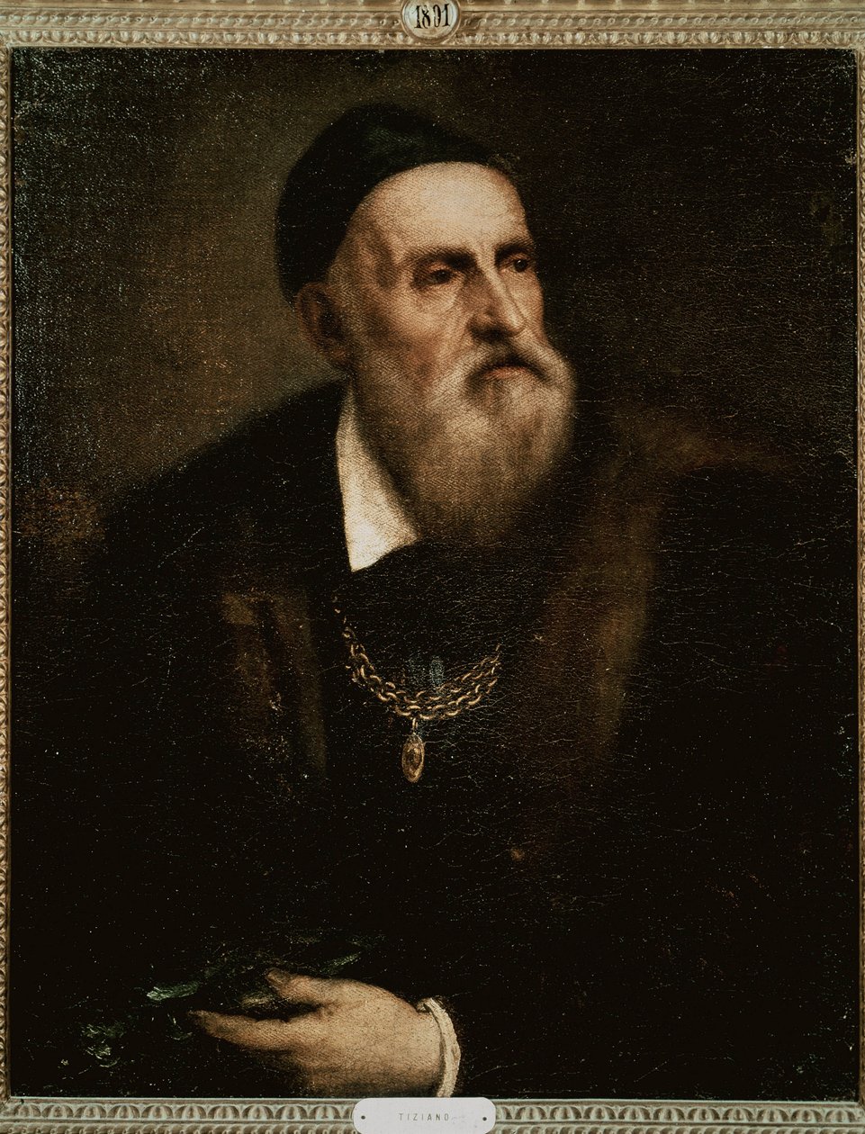 自画像（绘画 作者 蒂齐亚诺·韦切利（Tiziano Vecelli）