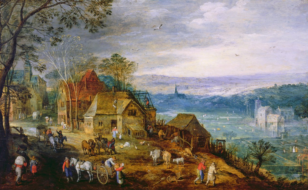 景观场景 作者 托比亚斯·韦尔哈希特（Tobias Verhaecht）