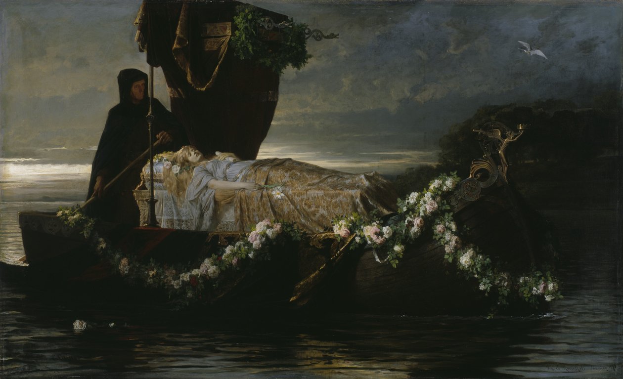 伊莱恩，1874年 作者 托比·罗森塔尔（Toby Rosenthal）