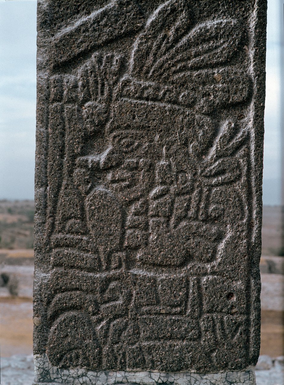 Tlahuizcalpantecuhtli 神庙的浮雕 作者 托尔特克托尔特克