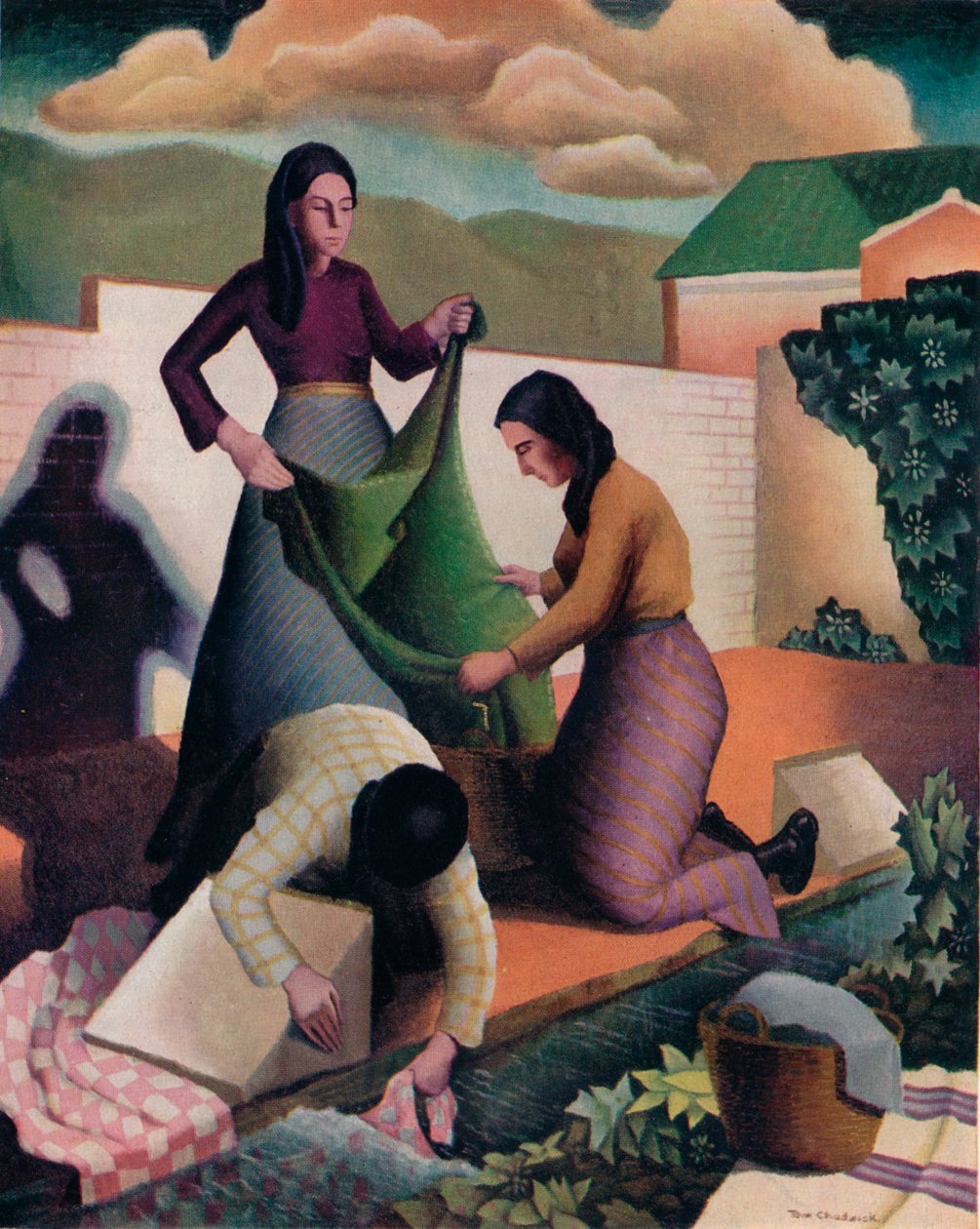 Wayside洗衣店，1935年，1937年 作者 汤姆·查德威克