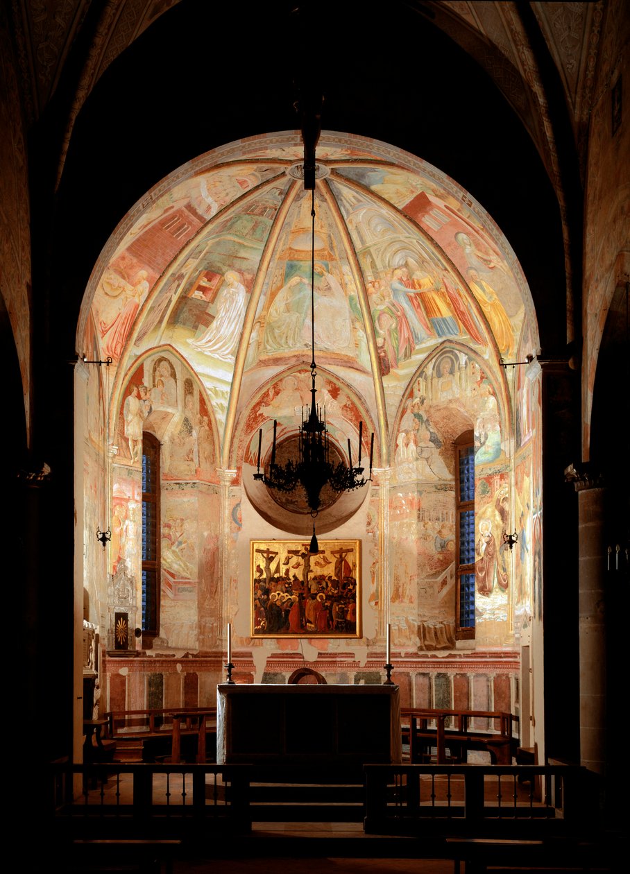 圣母的生活--壁画 作者 Tommaso Masolino da Panicale