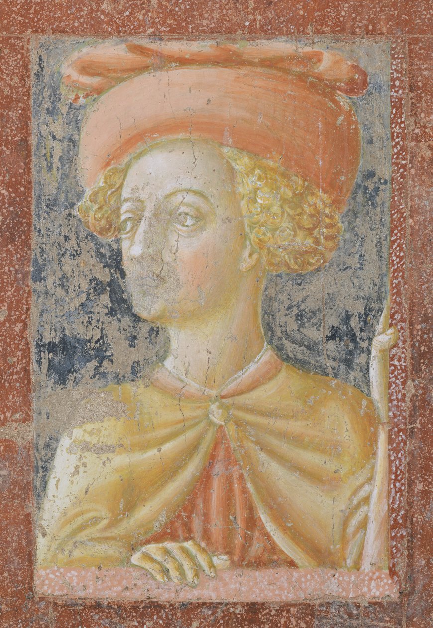 一个男人的肖像 作者 Tommaso Masolino da Panicale