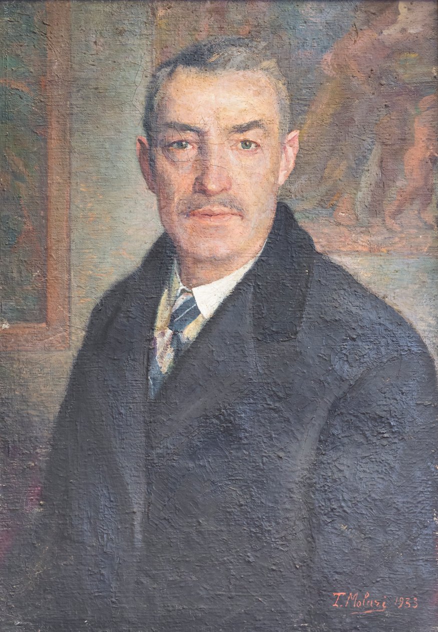 自画像，1933年（绘画） 作者 托马索·莫拉里