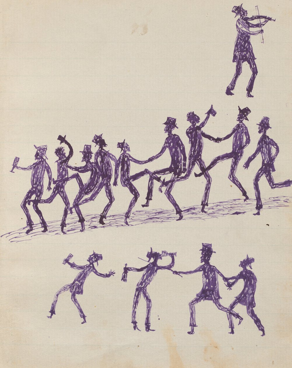Kwatkwat人 - （醉酒狂欢者）Sketchbook主要是土着和白人的活动 作者 汤米麦克雷