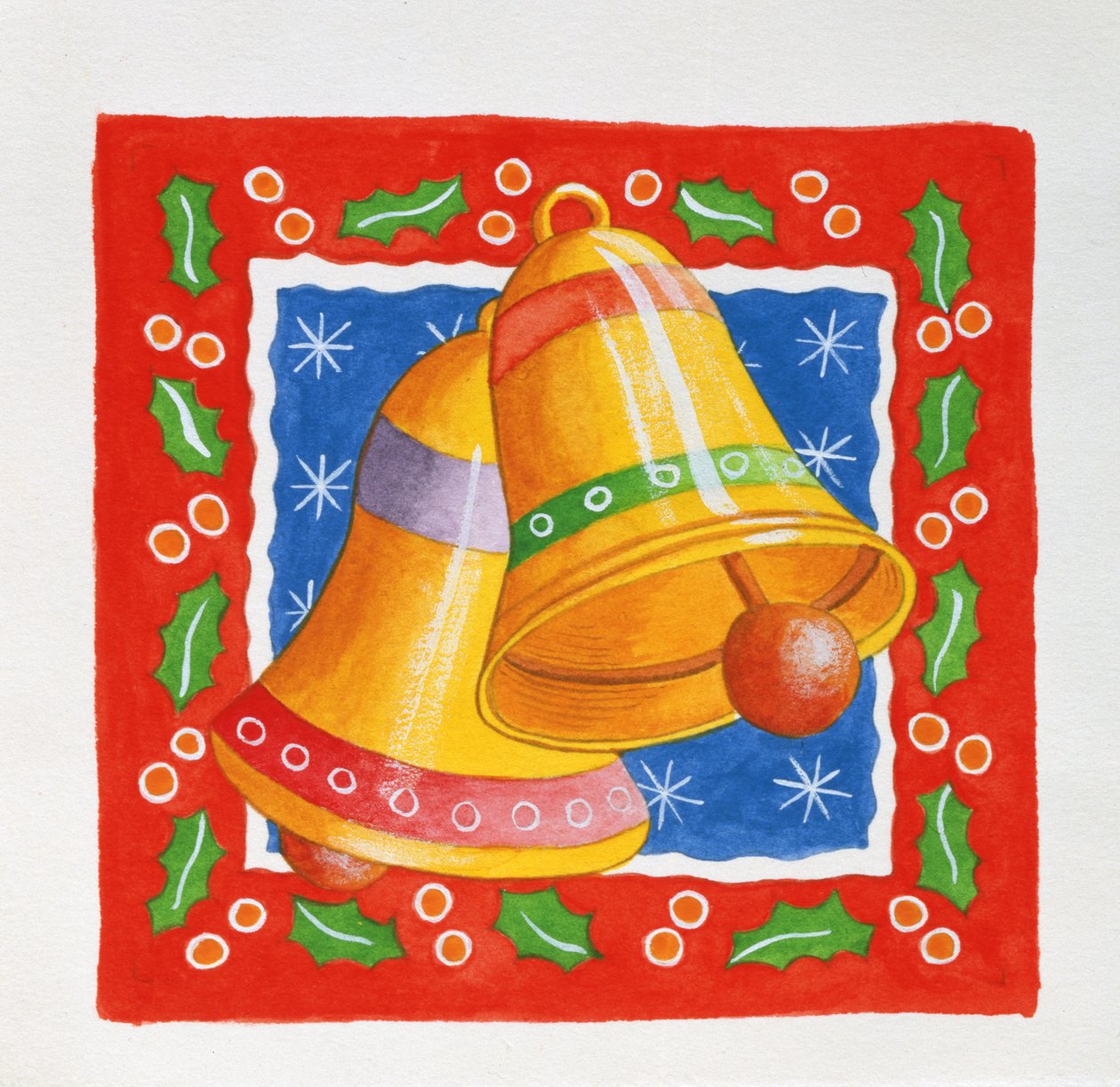 Jingle Bells，2005（wc on paper） 作者 托尼·托德