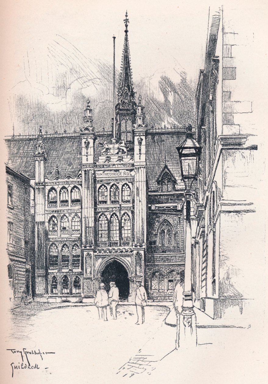 市政厅，c1902 作者 托尼·格鲁伯霍夫（Tony Grubhofer）
