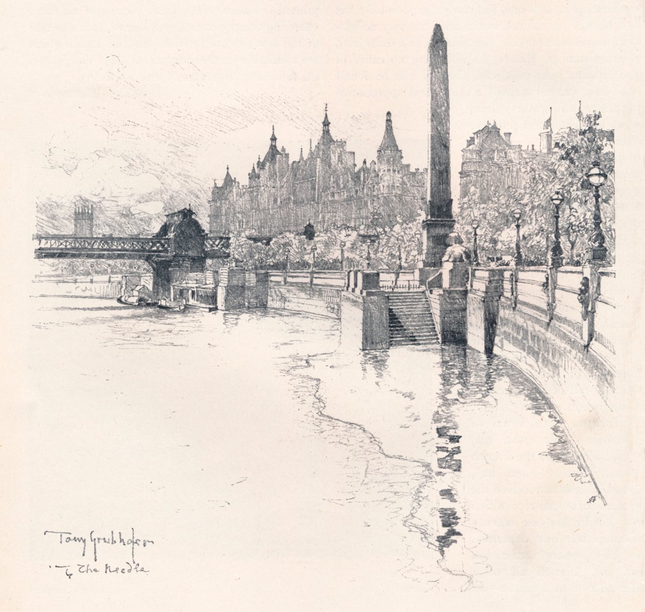 针，c1902。 作者 托尼·格鲁伯霍夫（Tony Grubhofer）