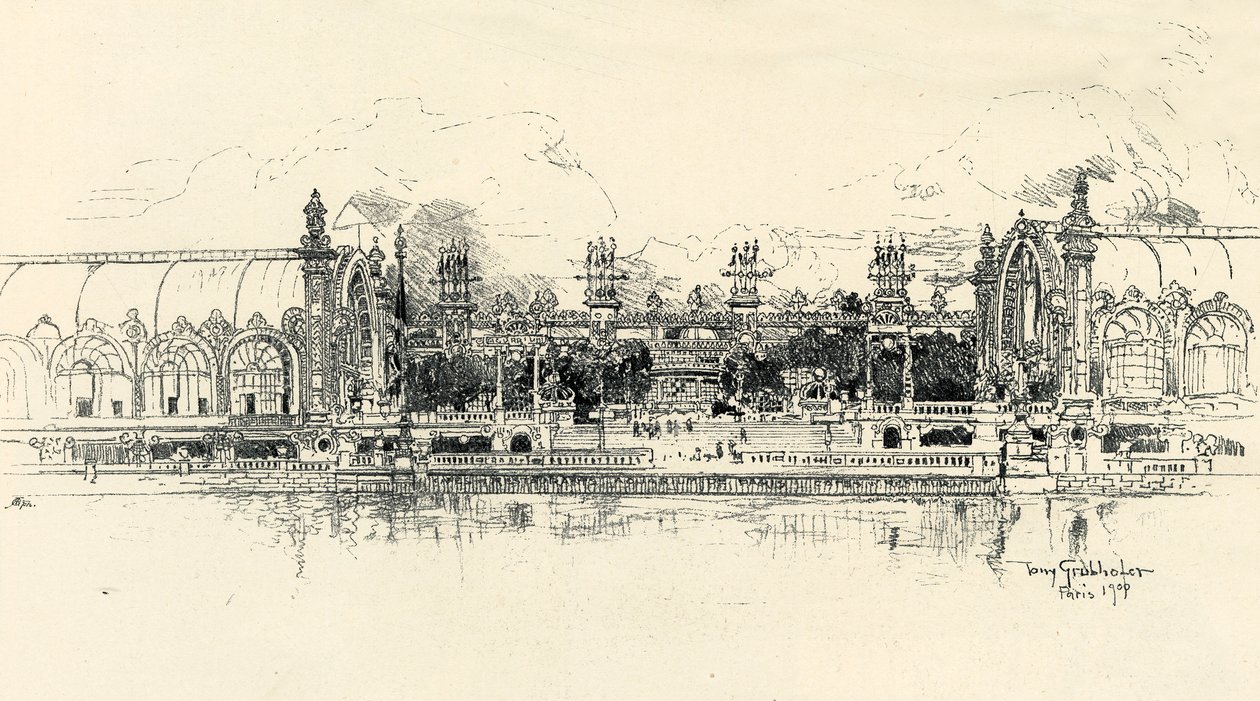 园艺与林业馆（Tony Grubhofer），1900年。 作者 托尼·格鲁伯霍夫（Tony Grubhofer）