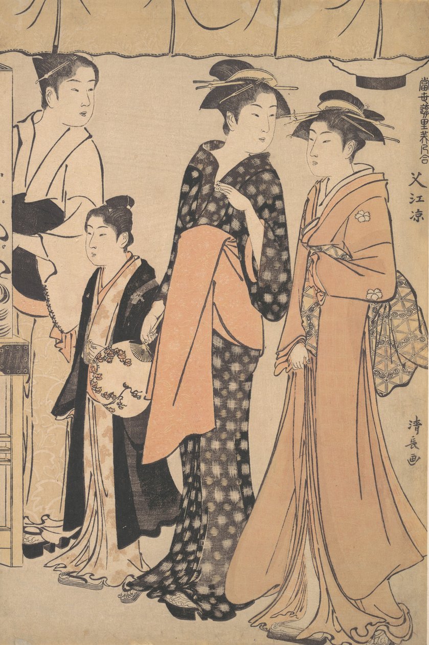 中津的冷却，1782年。 作者 永永鸟居