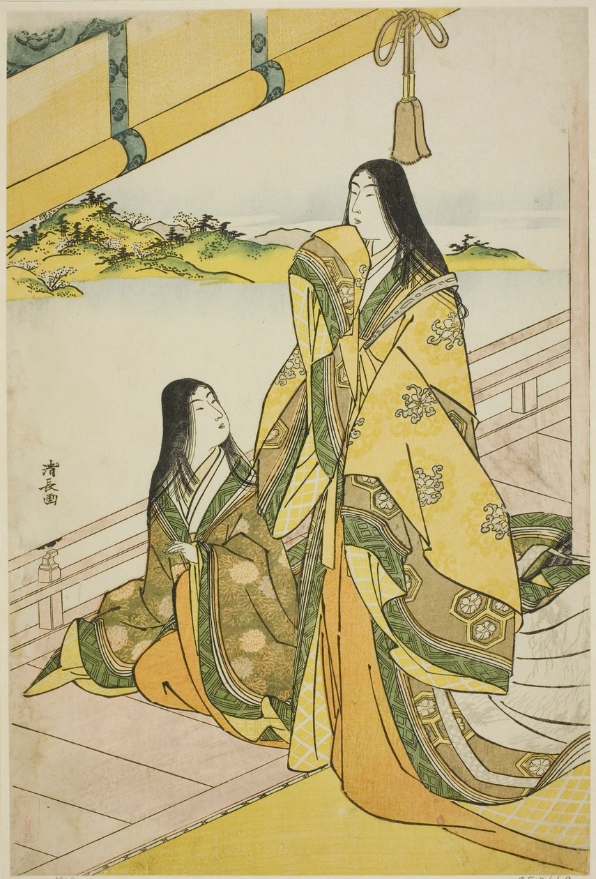 妹尚宫和她的同伴》，选自未命名的宫女系列 作者 永永鸟居