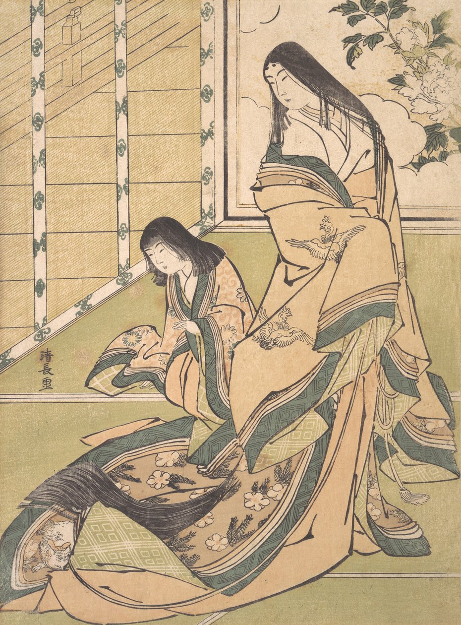 第三位公主Onna San no Miya，约1781-89。 作者 永永鸟居