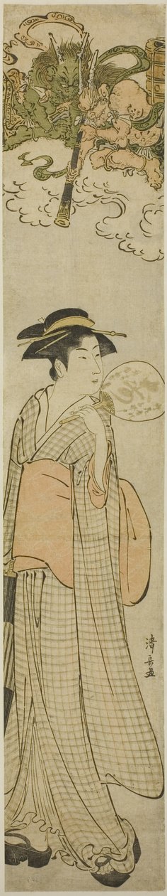 雷神用望远镜窥视美景 作者 永永鸟居