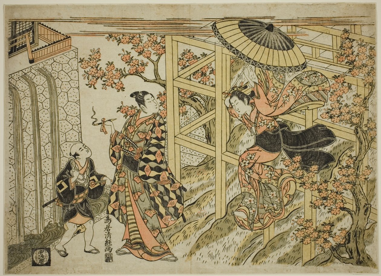 从清水寺跳下的女孩 作者 鸟居清经