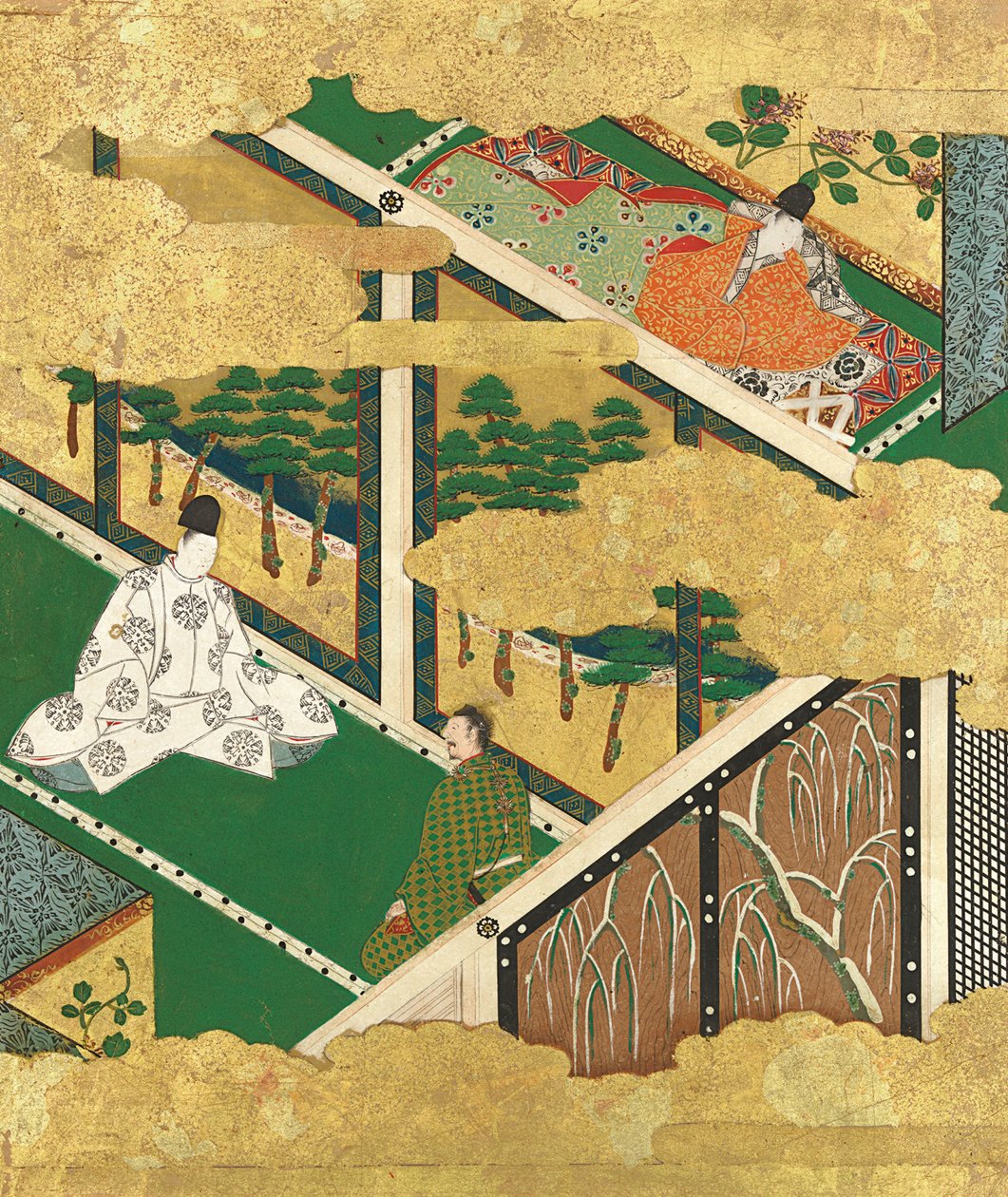 柏木栎树，16世纪末-17世纪初。 作者 土佐三好