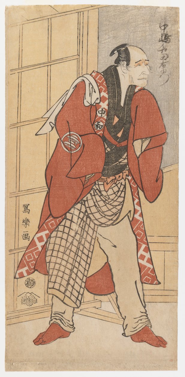Daizo the Substitute，1794（彩色木版画） 作者 Toshusai Sharaku
