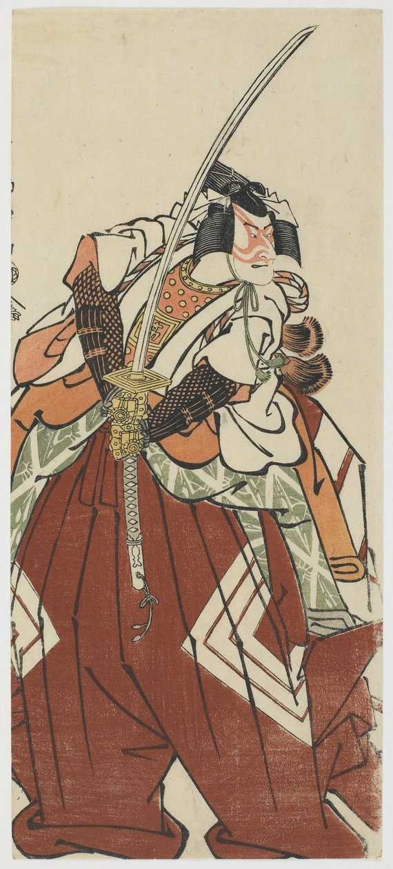 Ichikawa Komazo III作为Shinozuka Goro，1794 作者 Toshusai Sharaku