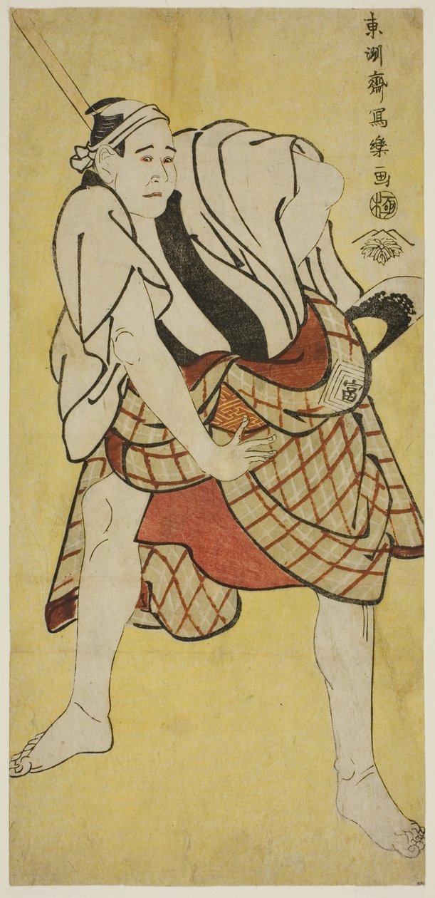 演员市川富右卫门饰演猪熊门兵卫 作者 Toshusai Sharaku