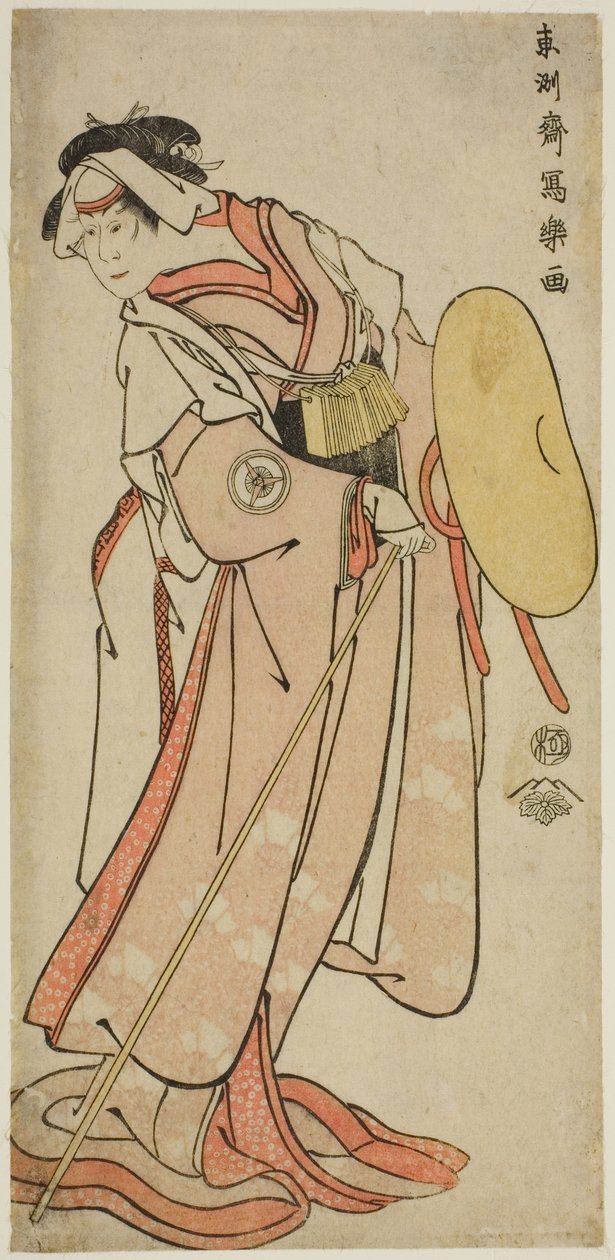 饰演大驹的演员岩井半四郎 作者 Toshusai Sharaku