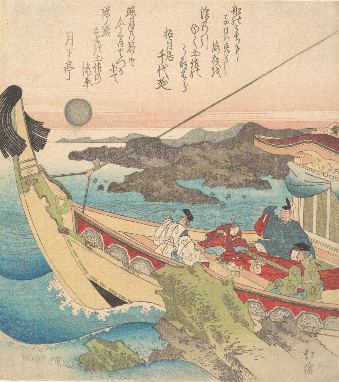 托萨附近的内陆海，约1820年。 作者 东东屋北海