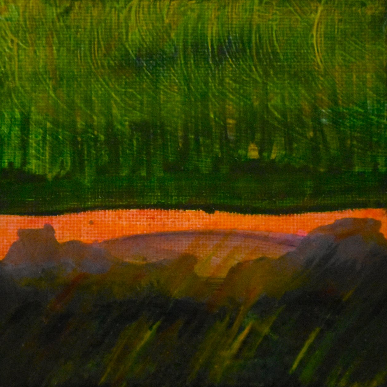 梦境 2 , 2017 （布面油画） 作者 特蕾西·兰布罗斯