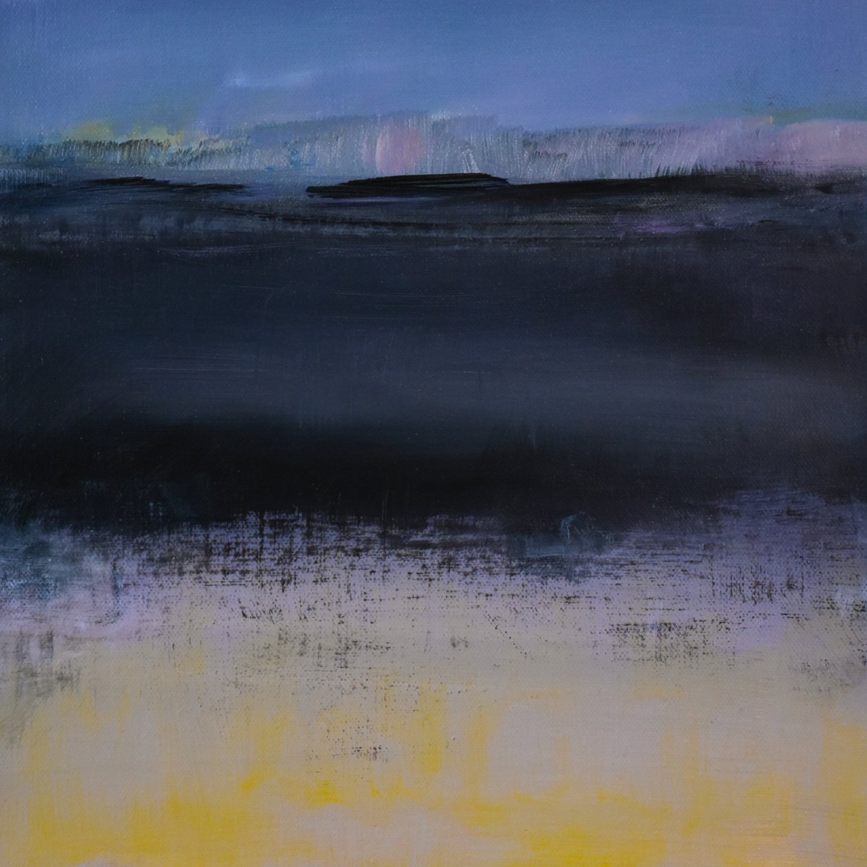 焦油湾，2017（布面油画） 作者 特蕾西·兰布罗斯
