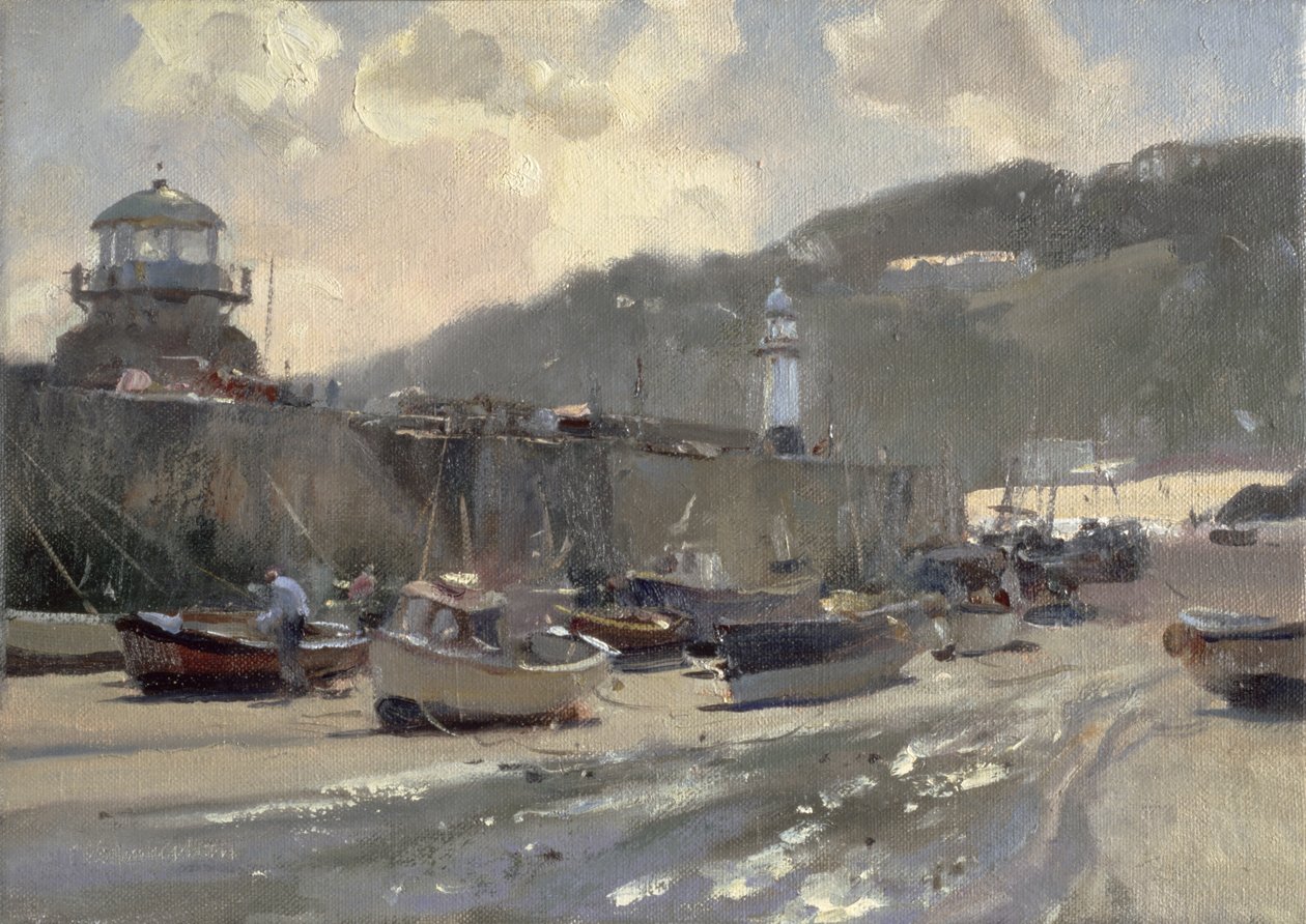 Harbour Light，圣艾夫斯 作者 特雷弗·张伯伦