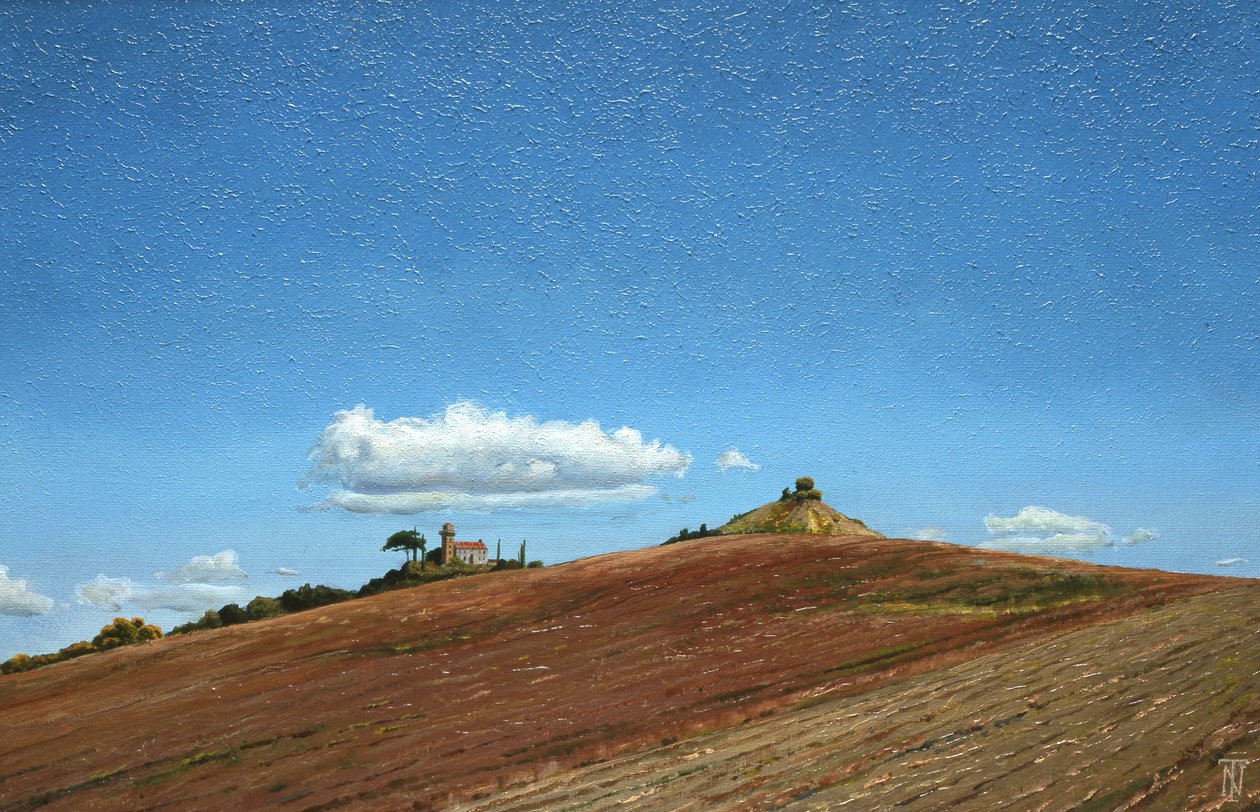 Big Sky，Hill Top，Todi，翁布里亚，1998 作者 特雷弗·尼尔