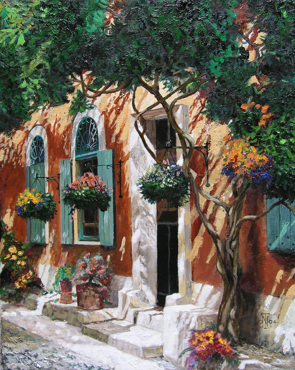 门窗，Pietrasanta，托斯卡纳，2000 作者 特雷弗·尼尔