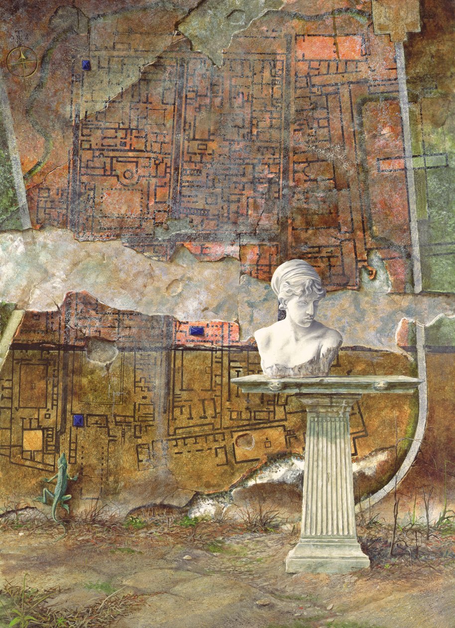 赫库兰尼姆场地计划，1994年 作者 特雷弗·尼尔