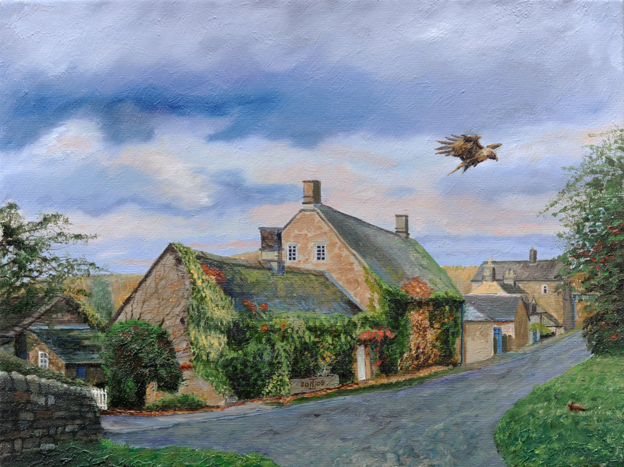 Ivy Cottage Beeley，Chatsworth，德比郡，2009 作者 特雷弗·尼尔