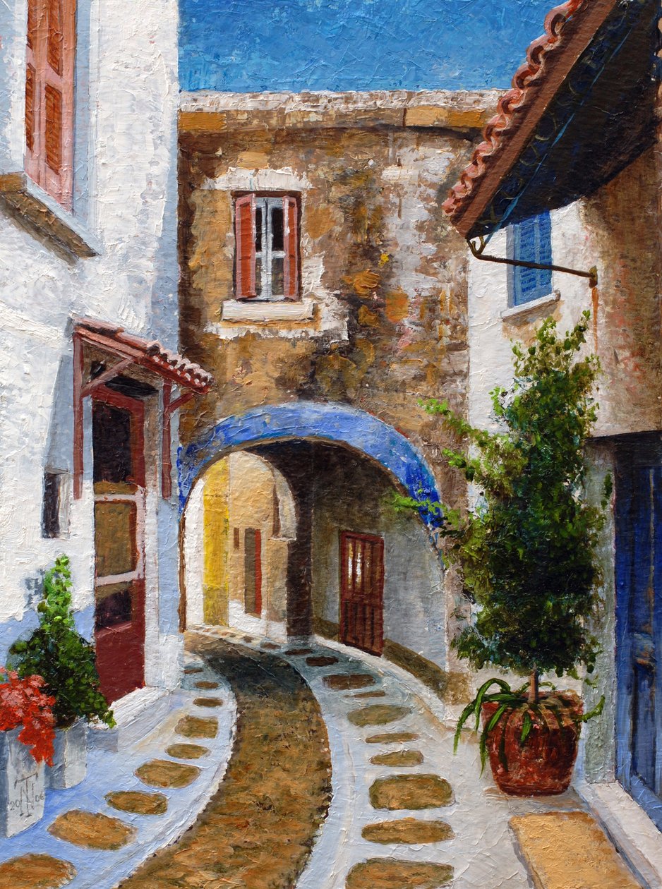 Lefkimi，Corfu，2006 作者 特雷弗·尼尔