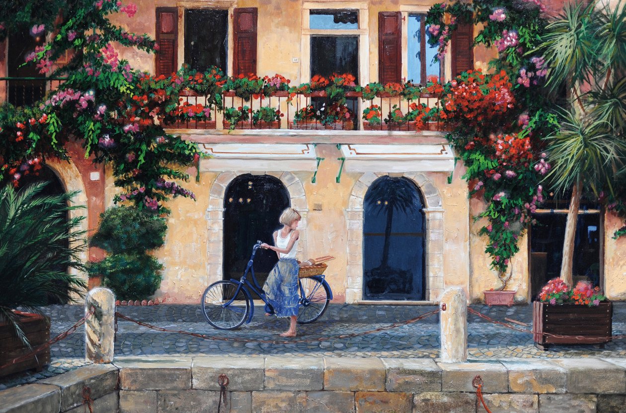 Limone，加尔达湖，意大利，2003年 作者 特雷弗·尼尔