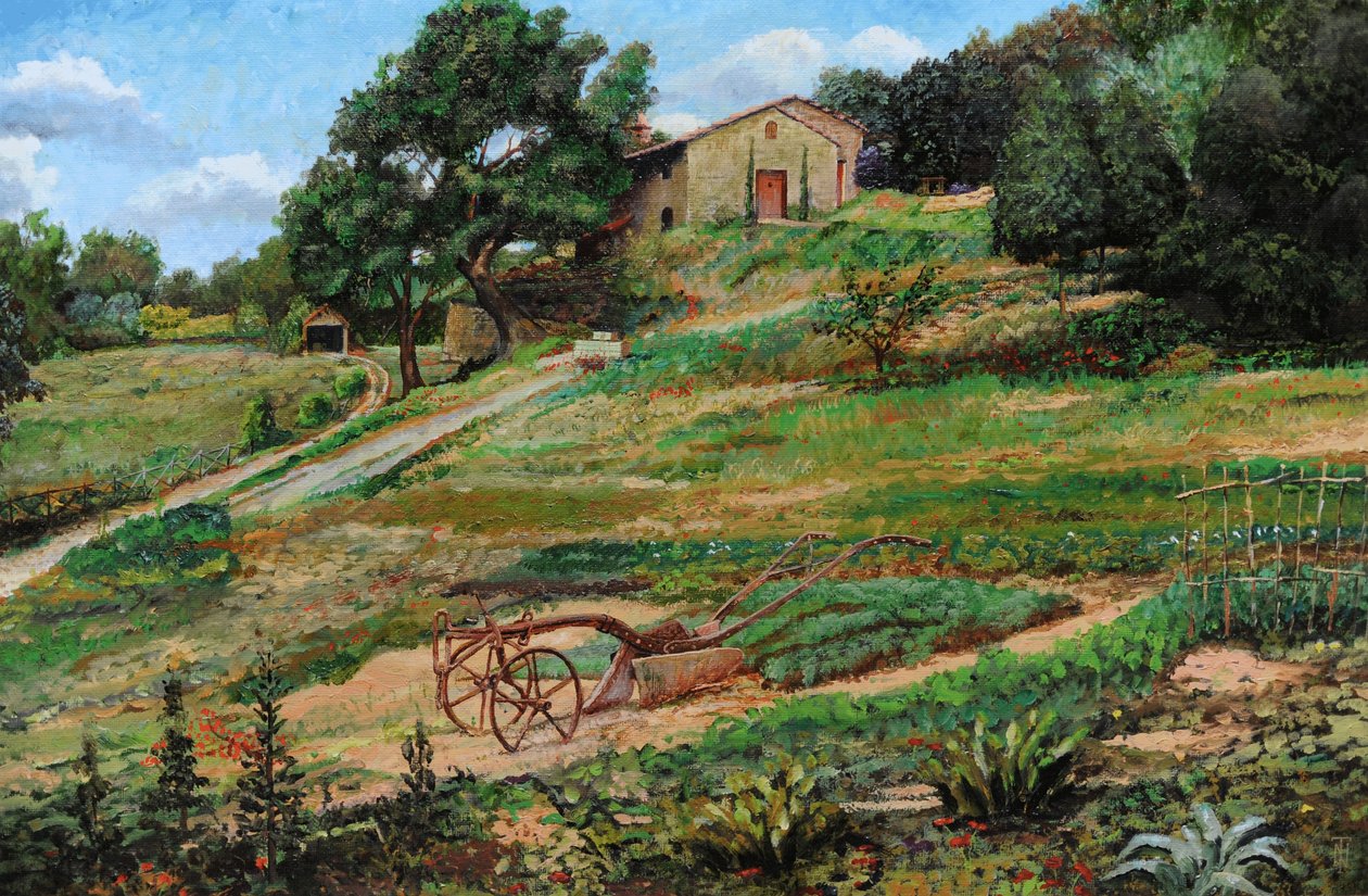 犁，科尔托纳，1999年 作者 特雷弗·尼尔
